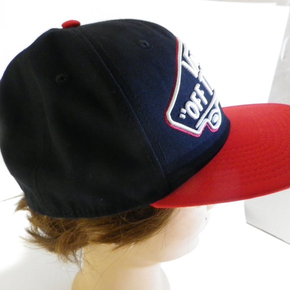 Vans Off The Wall Youth Snapback - Black & Red - Picture 2 of 9